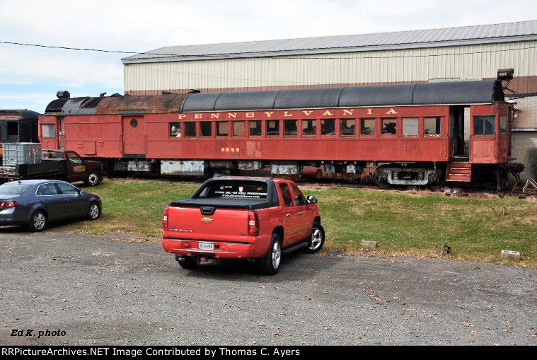 Ex-PRR 4666, "Doodlebug," #2 of 2, 2011